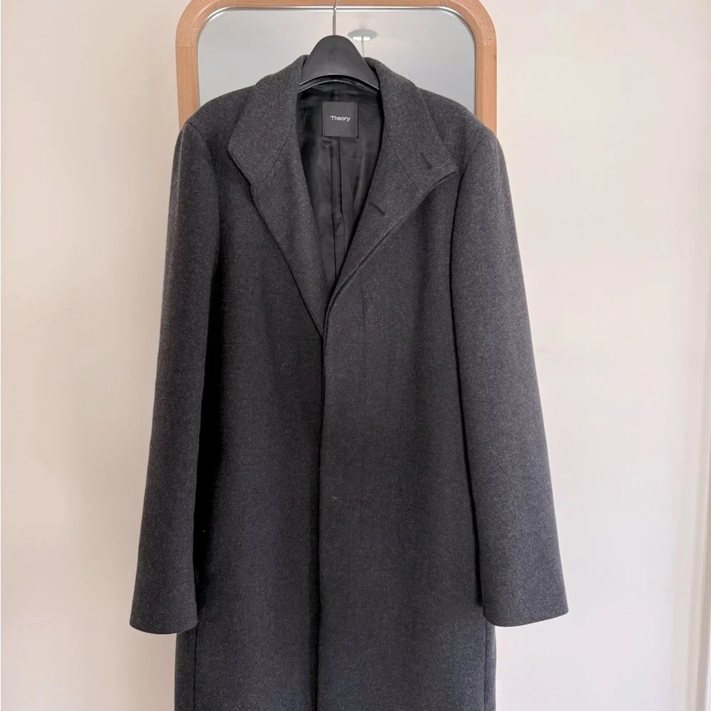 Classic Belvin Wool Blend Coat from Theory - Picture 4 of 10